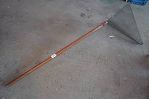 lot 86 image: Antique Formed Metal Cone Net