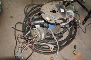 lot 87 image: Assorted Scrap Wire and Electric Motors