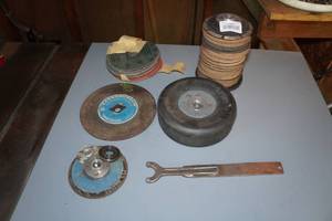lot 103 image: Grinder Wheels and Arbors