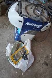 lot 90 image: Garage Door Opener with Accessories - Rollers, Hinges