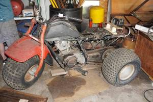 lot 164 image: Honda 3-Wheeler - Likely for Parts or Repair