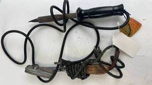 lot 269 image: Vintage General Electric Calrod Soldering Iron and Wells Automatic Tacking Iron
