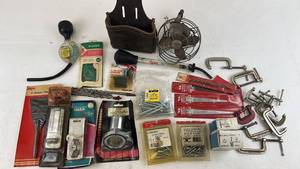 lot 276 image: Assorted Vintage Hand Tools and Hardware Bundle Lot