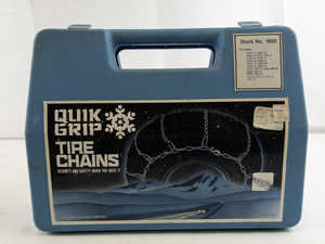 lot 171 image: Used Quik Grip Tire Chains with Case - Stock No. 1850