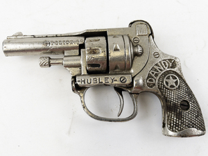 lot 190 image: Vintage 1930s Hubley Dandy 38 Police Cast Iron Toy Cap Gun Revolver