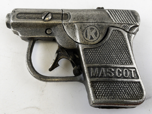 lot 192 image: 1930s Kilgore Mascot Cast Iron Toy Cap Gun