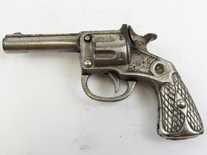 lot 218 image: Vintage Die Cast Toy Cap Gun Single Shot Miniature Pistol