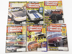 lot 40 image: 1996 Mustang Monthly Magazines -Total 6