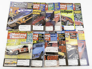 lot 44 image: 2000 Mustang Monthly Magazines Complete Set