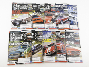 lot 50 image: 2013 Mustang Monthly Magazines - Missing April & June