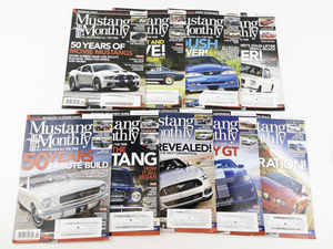 lot 51 image: 2014 Mustang Monthly Magazines - Missing Oct. - Dec.