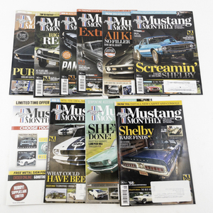 lot 53 image: 2016 Mustang Monthly Magazines - Missing Mar. & Aug.