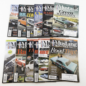 lot 54 image: 2017 Mustang Monthly Magazines - Complete Set