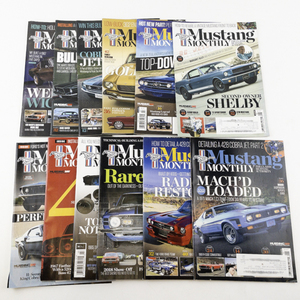 lot 55 image: 2018 Mustang Monthly Magazines - Complete Set