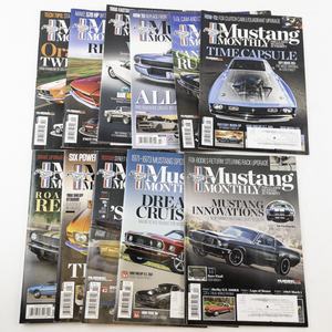 lot 56 image: 2019 Mustang Monthly Magazines -Jan. - Oct. (& 2020 January)