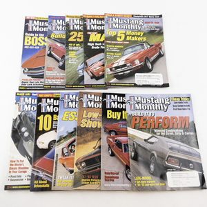 lot 57 image: 2002 Mustang Monthly Magazines - Missing Dec.