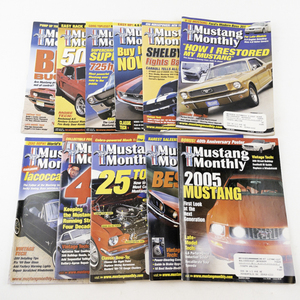 lot 59 image: 2004 Mustang Monthly Magazines - Missing Dec.
