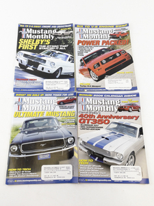 lot 61 image: 2006 Mustang Monthly Magazines - Jan. - Apr.