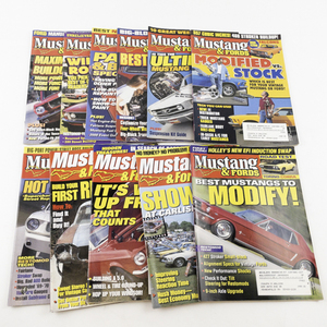 lot 64 image: 2000 Mustang & Fords Magazines -Missing Sept.