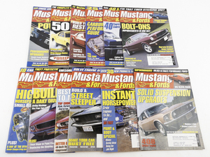 lot 66 image: 2002 Mustang & Fords Magazines -Complete Set