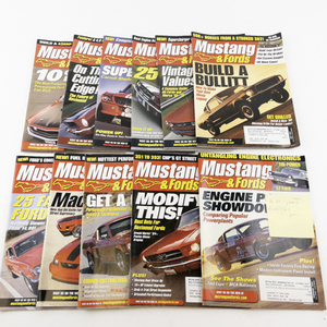 lot 67 image: 2003 Mustang & Fords Magazines -Missing Jan.