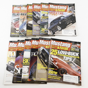 lot 69 image: 2005 Mustang & Fords Magazines. Complete Set