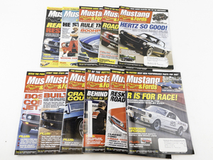 lot 71 image: 2007 Mustang & Fords Magazines. Complete Set