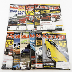 lot 75 image: 2011 Mustang & Fords Magazines -Missing July