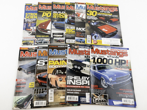lot 77 image: 2013 Mustang & Fords Magazines. -Missing July
