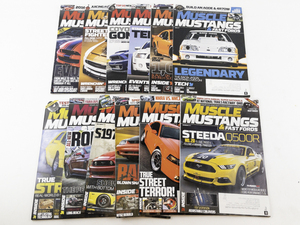 lot 81 image: 2017 Muscle Mustangs & Fast Fords Magazines -Complete Set