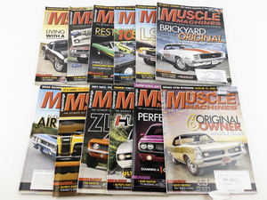 lot 99 image: 2009 HEMMINGS Muscle Machines Magazines - Complete Set