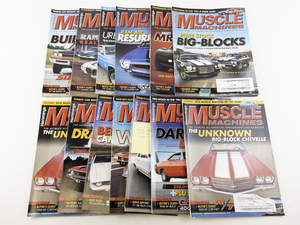 lot 100 image: 2010 HEMMINGS Muscle Machines Magazines - Complete Set & Duplicate of Dec.