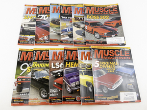 lot 101 image: 2011 HEMMINGS Muscle Machines Magazines - Complete Set