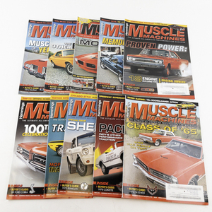lot 102 image: 2012 HEMMINGS Muscle Machines Magazines & All Modified 2012 - Missing Mar, Sep, & Oct.