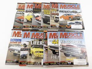 lot 103 image: 2013 HEMMINGS Muscle Machines Magazines - Complete Set