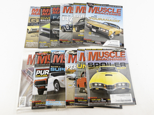 lot 104 image: 2014 HEMMINGS Muscle Machines Magazines - Complete Set