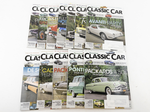 lot 114 image: HEMMINGS CLASSIC CAR Magazines 2016 Complete Set