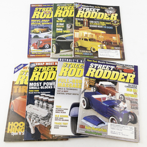 lot 120 image: Street Rodder Car Magazines 2002-2004 (7 Total)