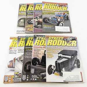 lot 121 image: Street Rodder Car Magazines 2008-2012 (9 Total)