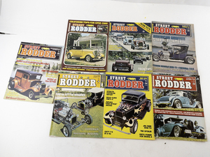 lot 126 image: Street Rodder Car Magazines. 1974 Jan-June & September.