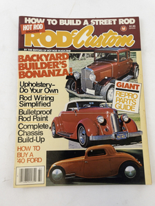 lot 128 image: 1977 HOT ROD Magazine Rod & Custom -How to Build a Street Rod
