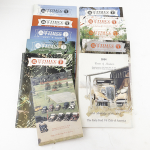 lot 139 image: 1982 The V8 TIMES Magazine for The Ford V-8 Enthusiasts -Complete Set
