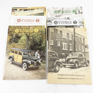 lot 143 image: 1988 The V8 TIMES Magazine for The Ford V-8 Enthusiasts -Missing SeptOct with Roster