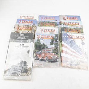 lot 157 image: 2006 & 2007 The V8 TIMES Magazine for The Ford V-8 Enthusiasts -Complete Sets with Rosters