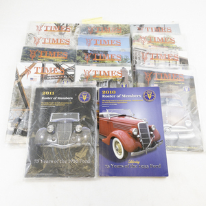 lot 159 image: 2010 & 2011 The V8 TIMES Magazine for The Ford V-8 Entthusiasts -Complete Sets with Roosters