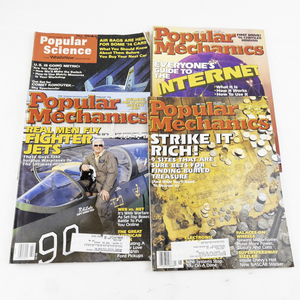lot 162 image: Group of 4 Popular Science and Popular Mechanics Magazines.