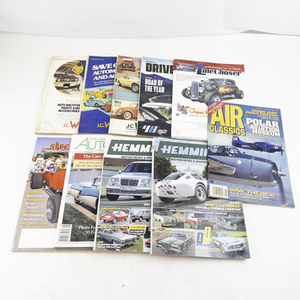 lot 163 image: Group of 9 Various Auctomotive Magazines & Catalogs
