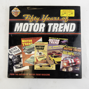 lot 169 image: Fifty Years of Motor Trend From the Editors of Motor Trend Magazine.