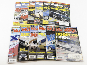lot 72 image: 2008 Mustang & Fords Magazines (Jan.-May) & 2008 Aug. & Dec Modified Mustang & Fords. (Magazines Merged)