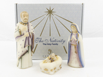 FENTON The Nativity "The Holy Family" First Edition Signature Pieces with Original Box.
